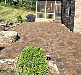 Paver cleaning and sealing